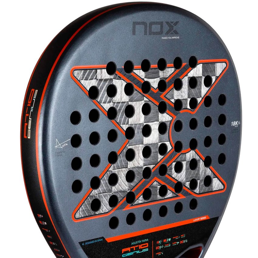 Raquete Padel NOX AT10 Genius - Tapia 2025